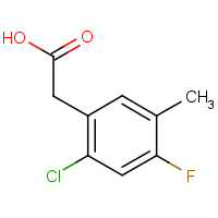 2-Chloro-4-fluoro-5-methylphenylacetic acid