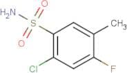 2-Chloro-4-fluoro-5-methylbenzenesulfonamide