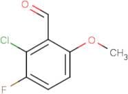 2-Chloro-3-fluoro-6-methoxybenzaldehyde