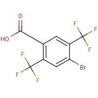 4-Bromo-2,5-bis(trifluoromethyl)benzoic acid