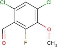 4,6-Dichloro-2-fluoro-3-methoxybenzaldehyde