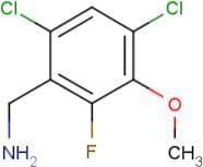 4,6-Dichloro-2-fluoro-3-methoxybenzylamine