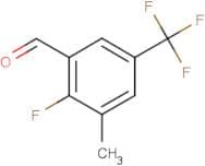 2-Fluoro-3-methyl-5-(trifluoromethyl)benzaldehyde