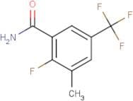 2-Fluoro-3-methyl-5-(trifluoromethyl)benzamide