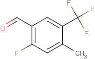 2-Fluoro-4-methyl-5-(trifluoromethyl)benzaldehyde