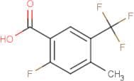 2-Fluoro-4-methyl-5-(trifluoromethyl)benzoic acid