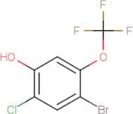 4-Bromo-2-chloro-5-(trifluoromethoxy)phenol