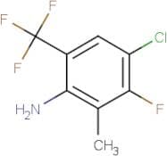 4-Chloro-3-fluoro-2-methyl-6-(trifluoromethyl)aniline