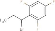 1-(1-Bromopropyl)-2,4,6-trifluorobenzene