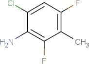 6-Chloro-2,4-difluoro-3-methylaniline