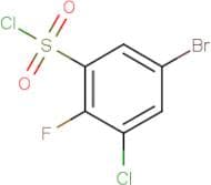 5-Bromo-3-chloro-2-fluorobenzenesulfonyl chloride