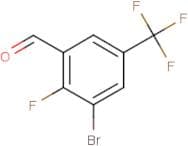 3-Bromo-2-fluoro-5-(trifluoromethyl)benzaldehyde