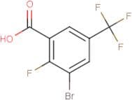 3-Bromo-2-fluoro-5-(trifluoromethyl)benzoic acid