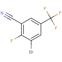 3-Bromo-2-fluoro-5-(trifluoromethyl)benzonitrile