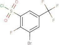 3-Bromo-2-fluoro-5-(trifluoromethyl)benzenesulfonyl chloride