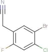 5-Bromo-4-chloro-2-fluorophenylacetonitrile
