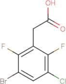 3-Bromo-5-chloro-2,6-difluorophenylacetic acid