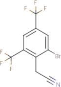 2-Bromo-4,6-bis(trifluoromethyl)phenylacetonitrile