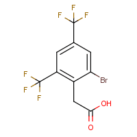 2-Bromo-4,6-bis(trifluoromethyl)phenylacetic acid