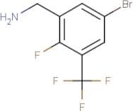 5-Bromo-2-fluoro-3-(trifluoromethyl)benzylamine