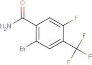 2-Bromo-5-fluoro-4-(trifluoromethyl)benzamide