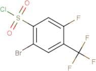 2-Bromo-5-fluoro-4-(trifluoromethyl)benzenesulfonyl chloride