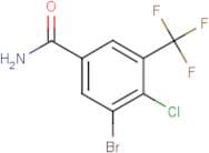 3-Bromo-4-chloro-5-(trifluoromethyl)benzamide