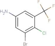 3-Bromo-4-chloro-5-(trifluoromethyl)aniline