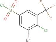 3-Bromo-4-chloro-5-(trifluoromethyl)benzenesulfonyl chloride