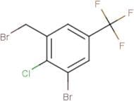 3-Bromo-2-chloro-5-(trifluoromethyl)benzyl bromide
