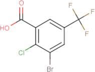 3-Bromo-2-chloro-5-(trifluoromethyl)benzoic acid