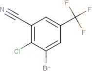 3-Bromo-2-chloro-5-(trifluoromethyl)benzonitrile