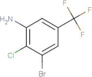 3-Bromo-2-chloro-5-(trifluoromethyl)aniline