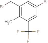 5-Bromo-2-methyl-3-(trifluoromethyl)benzyl bromide