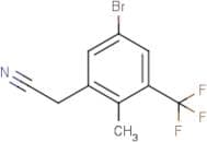 5-Bromo-2-methyl-3-(trifluoromethyl)phenylacetonitrile