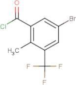5-Bromo-2-methyl-3-(trifluoromethyl)benzoyl chloride