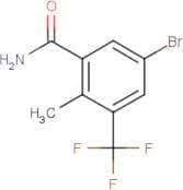 5-Bromo-2-methyl-3-(trifluoromethyl)benzamide