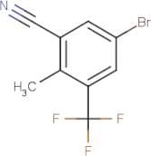 5-Bromo-2-methyl-3-(trifluoromethyl)benzonitrile