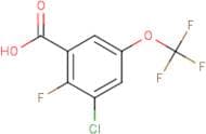 3-Chloro-2-fluoro-5-(trifluoromethoxy)benzoic acid
