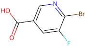 6-Bromo-5-fluoronicotinic acid