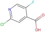 2-Chloro-5-fluoroisonicotinic acid