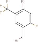 4-Bromo-2-fluoro-5-(trifluoromethyl)benzyl bromide