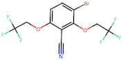 2,6-Bis(2,2,2-trifluoroethoxy)-3-bromobenzonitrile