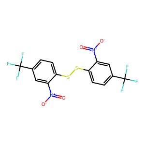 4,4'-Bis(trifluoromethyl)-2,2'-dinitrodiphenyldisulphide