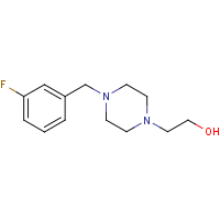 4-(3-Fluorobenzyl)-1-(2-hydroxyethyl)piperazine