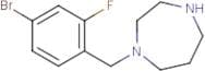 1-(4-Bromo-2-fluorobenzyl)homopiperazine
