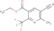 Ethyl 5-cyano-6-methyl-2-(trifluoromethyl)nicotinate