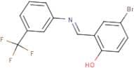4-bromo-2-({[3-(trifluoromethyl)phenyl]imino}methyl)phenol