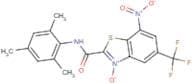 2-[(Mesitylamino)carbonyl]-7-nitro-5-(trifluoromethyl)-1,3-benzothiazol-3-ium-3-olate