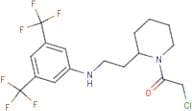2-chloro-1-(2-{2-[3,5-di(trifluoromethyl)anilino]ethyl}piperidino)ethan-1-one